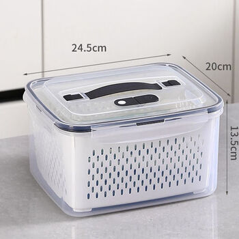 Breast milk bag for work, mommy equipment, portable bottle breast pump, drain storage box, dust-proof breast milk storage artifact, extra large - handle + breathable valve (for bilateral breast pumping)