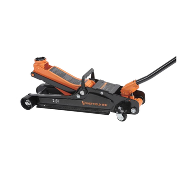 Steel shield horizontal jack low position hydraulic jack 2.5t3t3.5t ton car suv vehicle repair and tire changing tool horizontal hydraulic single pump 2.5t s160023