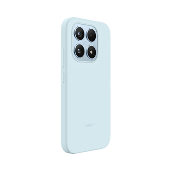 Xiaomi (mi) xiaomi 17 liquid silicone magnetic protective case-sea breeze blue