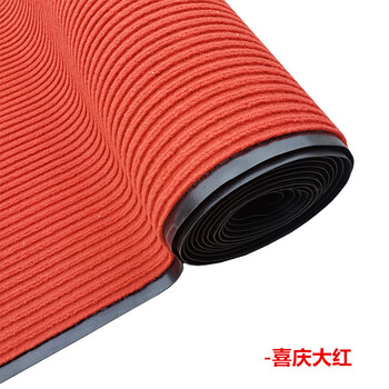 Rsrddy whole shop door mats for entrance to commercial stores, large area floor mats for corridors, waterproof and non-slip entrance door mats, red, 1.2 meters wide * 15 meters full roll