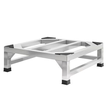 Washing machine raised base cabinet with drawer stainless steel base tripod heightening refrigerator bracket universal fully automatic heightening bracket dishwasher rack extra thick hollow upgrade 60*50 non-swaying height 20 cm