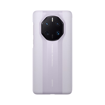 95% new huawei/huawei original protective case/mobile phone case, rouge purple, suitable for huawei huawei mate 50 rs, porsche design genuine leather smart window protective cover