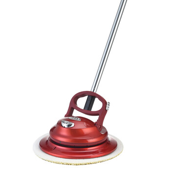 Double automatic cleaning machine household wireless mop electric cleaning machine floor tile glass roof waxing artifact china red (official standard)