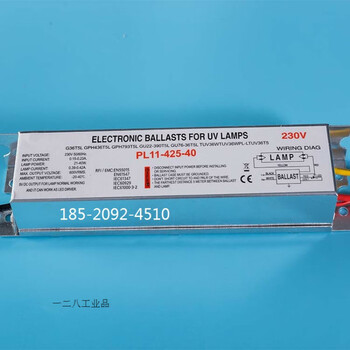 Pl1-800-100 uv disinfection lamp ballast sl1-100 electronic rectifier 230v ling pl11-425-40w