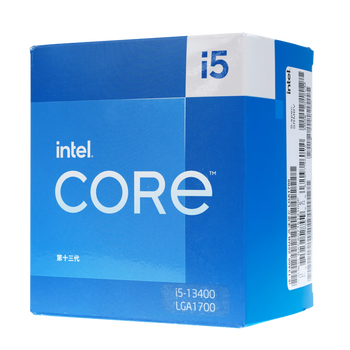 90% new intel i5-13400 13th generation core processor 10 cores 16 threads turbo frequency up to 4.6ghz 20m l3 cache desktop cpu
