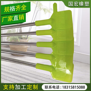Filter press discharge shovel filter cloth shovel filter cake wear-resistant plate frame slag discharge plastic long handle cleaning shovel filter plate accessories green 15 meters