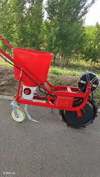 Wen yijia small hand push fertilizer truck, electric fertilizer spreader and fertilizer spreader, corn and soybean seeder, wheat hand-held electric seeding and fertilizer spreader without battery