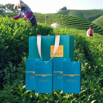 Mingshi spring tea green tea xinyang maojian new tea factory direct sales before the rain buds source direct supply wholesale 125g*2250g