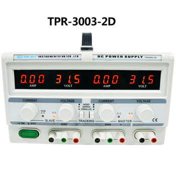 Longwei adjustable dc regulated power supply dual line linear digital display aging repair switching power supply 30v5a output tpr-3003-2d with 5v output