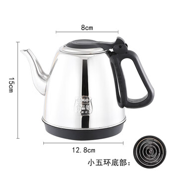 1.2 liters large capacity 304 tea bar machine tea stove special fast kettle electric kettle tea table kettle single accessories small five-ring volume (contact customer service before shooting) 1ml 1l (inclusive)-2l (not included)