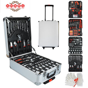 Tool set lichuang 499-piece household lever tool carbon steel hardware tool box set multi-functional ratchet 81499