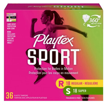 Playtex american tampon smooth series 520 gift new year's day gift sports long catheter mix 18 medium + 18 large
