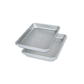 Usa pan mini baking pan 2-piece set, non-stick and anti-deformation, dedicated for oven
