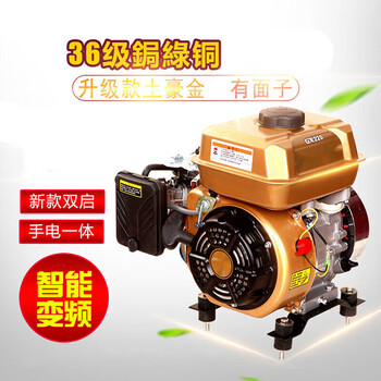 Zanlutong 48v60v72v four-wheel vehicle car range extender gasoline generator electric start 3kw48-72v universal model