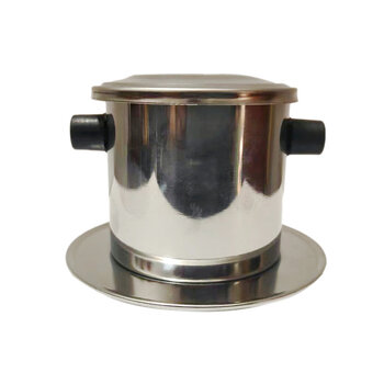 Zhenzao vietnamese coffee drip pot vietnamese central plains coffee drip pot push-type stainless steel filter-free coffee brewing double stainless steel double filter 0ml