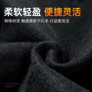 Fire high-rise escape equipment, emergency firefighting household fire-proof clothing, cloak, carbon fiber cloak, fire-extinguishing blanket set (double escape combination), carbon fiber fire-proof clothing, short style*2, free escape mask*2