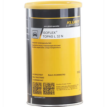Kluber isoflex topas l32n /l32/l32cn drill oil low temperature grease l32n (1kg)