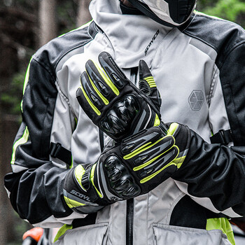 Scoyco motorcycle gloves, riding motorcycle racing, anti-fall protection, warm touch screen rider equipment, winter gloves