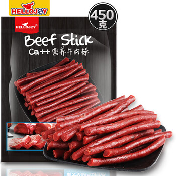 Hellojoy dog snacks beef sticks beef jerky strips dog training reward snacks for adult dogs and puppies nutritious beef sticks 450g