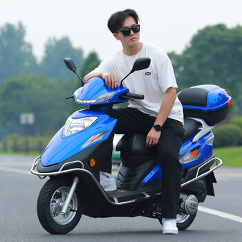 Jilang 125 eagle diamond yuyu diamond scooter motorcycle fuel vehicle transportation takeaway vehicle national iv electronic injection can be licensed for hill climbing blue national iii carburetor cannot be licensed without a certificate free shipping