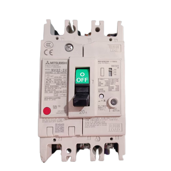 Mitsubishi original nv32-sv 3p 32a30a20a15a10a5a leakage circuit breaker 3p 16a