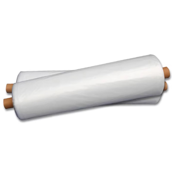 Huahao chuangjiu thickened transparent plastic cloth plastic film paper white dust-proof packaging film greenhouse film full roll 2 meters wide 4s 300 meters / roll