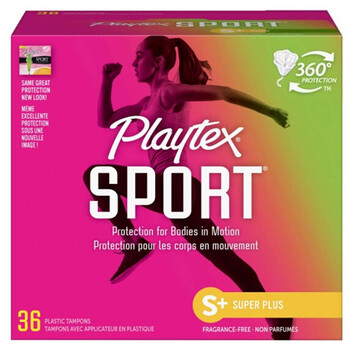 Playtex american tampon silky series 520 gift sports long catheter 36 pieces super large +s