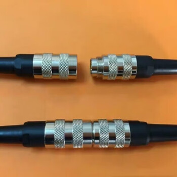 M16 connector straight 2345678-core aviation socket sensor imitation plug docking female and male terminal block straight 3-hole female