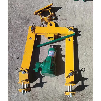 Jiang zhiai customized big arm round pipe straightener 10t jack tower crane steel pipe straightener hydraulic/mechanical mechanical jack