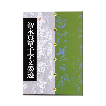 Classic chinese stele calligraphy chiyong zhencao thousand-character ink calligraphy