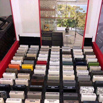 Zorali american dupont artificial stone corian artificial stone countertop sheet custom acrylic marble solid color 1x