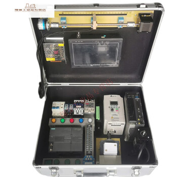 200smartplc full set of learning chassis including plc video tutorials including teaching touch screen kunlun 7-inch with network port basic model +224xp