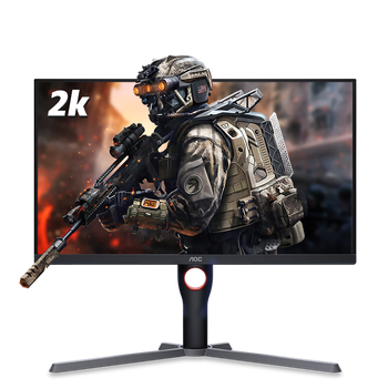 95% new aoc 27-inch 2k high-definition 240hz ips wide color gamut 0.5ms fast lcd hdr400 low blue light no flicker narrow frame gaming e-sports computer monitor q27g3ze