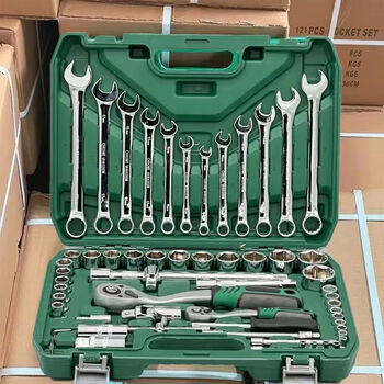 Shida's same tool set 150 pieces auto repair car repair set socket wrench combination tool repair 61 pieces 72 tooth auto repair model replace the broken ones with new ones