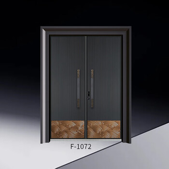 Fuwanglai f-1072 cast aluminum door armored door villa door/square