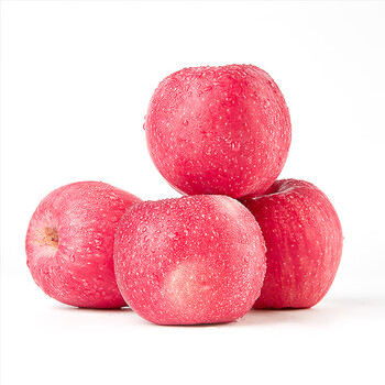 Directly harvested from the origin, 4 pieces of gansu qin'an frost fuji apples, about 900g