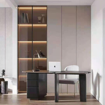 Jindian home furnishing whole house customized multi-layer board particle board wardrobe customized light luxury style master bedroom overall home furnishing design cloakroom furniture customized factory store sincerity deposit default 1