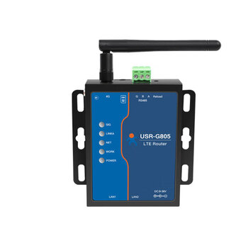 Some internet of things cost-effective 4g industrial router is small in size, dual network ports, no serial port, no plug-in card, full netcom usr-g805c