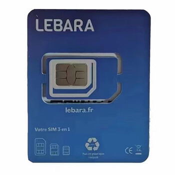 French registration card is valid for half a year and can register apps