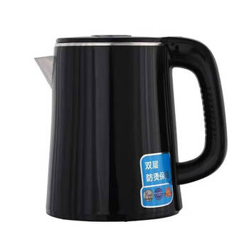 Mr. tea electric kettle, mr. tea tea bar machine, special kettle, tea bar machine kettle, rubberized kettle, elegant black, food grade short mouth anti-scalding kettle