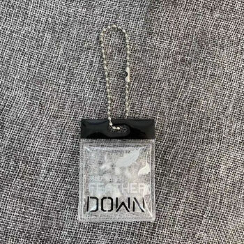 Pvc down inflatable label bubble label down label down ball down tag down jacket inflatable tag down label no. 3 model including 100 sets of chains