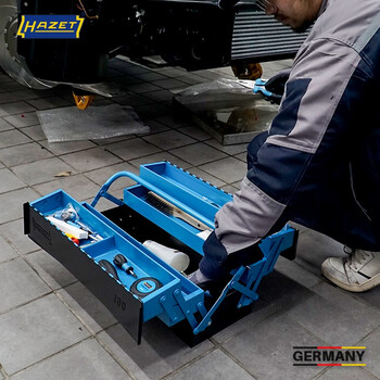 Germany hazet imported iron sheet folding tool box storage box car tool box 190l