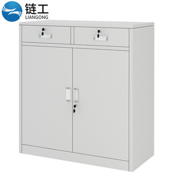 Chain worker steel iron short cabinet 85*39*90 (102)cm information cabinet file locker receipt and voucher cabinet