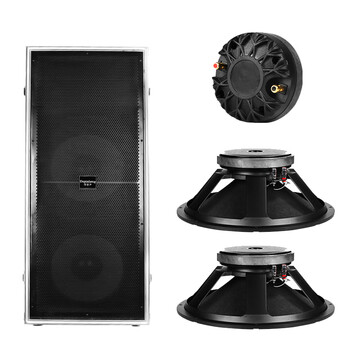 Depusheng depusheng d815 professional single 15 inch speaker set for stage wedding outdoor conference performance hifi passive audio ktv engineering full frequency dual 15 inch 190 tape flight box professional speaker