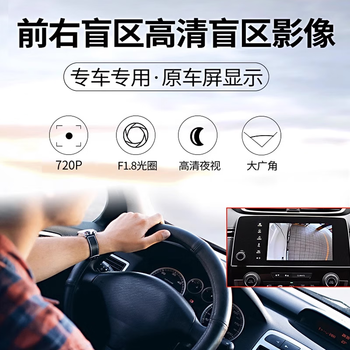 Zhilian tengzhong is suitable for toyota, honda crown road, binzhi accord, haoying fit, civic, civic blind spot, front right side view, right image, installation not included