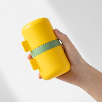 Hand-cranked bean grinder portable household small coffee bean grinder outdoor hand-pour grinding all-in-one coffee machine