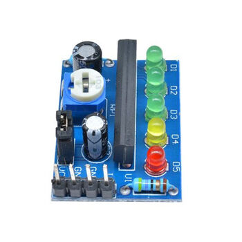Ouhuayuan ka2284 audio music melody level display indicator board circuit module 5-level led light voltage meter