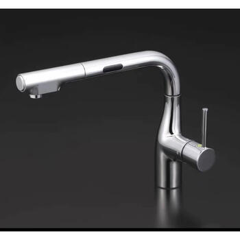 Kvk kitchen pull-out faucet km6101ec-6 sink induction faucet hot and cold dual water shower 6111 induction faucet