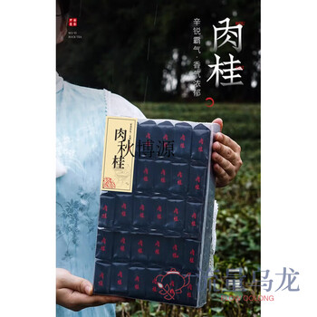 Qiu boyuan wuyi rock tea dahongpao tea flower perfume fairy cinnamon qilan oolong tea ration tea combination pack wuyishan 250.1g cinnamon