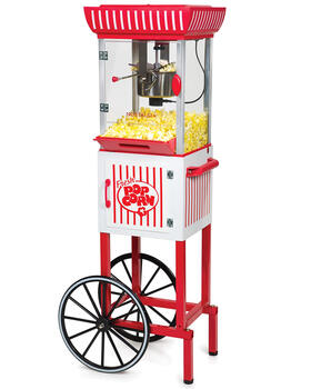 Nostalgia retro cinema 70g popcorn machine 10 cups large capacity requires transformer